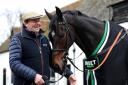 Nicky henderson with altior on monday morning 