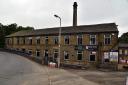 A surviving building at Ebor Mill in Haworth