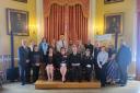 Wiltshire and Hampshire dignitaries gathered at The Guildhall on Thursday, May 9 to present the Order of St John Awards to organ donors' families.
