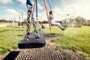 A girl was assaulted while on the swings at the Swindon park