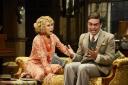 Felicity Kendall and James Corrigan in Hayfever at the Theatre Royal, Bath