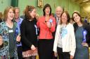 Claire Perry, her family and team celebrate as she increases her majority in the Devizes constituency. Picture by Siobhan Boyle