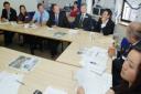 Delegates from China meet with local business leaders
