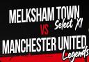 Melksham Town FC Select X1 v Manchester United Legends