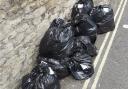 The rubbish dumped in Bradford on Avon