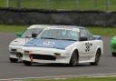 Seventy-one-year-old David Mustarde from Box driving his MR2 and won his class