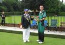 Ben Gadd is crown the Wiltshire singles champion at Devizes on Sunday