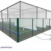 An image of what the proposed cricket lanes will look like