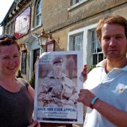 Kirsty Sythes and Narthan Cortilla of The White Hart in Atworth are organising a music festival for Help for Heroes