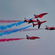 Red Arrows in Wiltshire for the Platinum Jubilee: Exact times (Photo: Ricky Ashanollah)