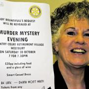 Susan Hill-Bird is organising a murder mystery evening in aid of Help for Heroes 	(39674)