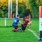Frome v Chippenham rugby Photo: Roger Rhymes