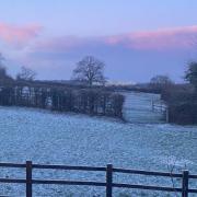 Snow has hit the Swindon area overnight