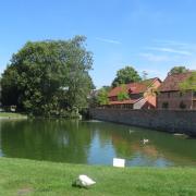 Urchfont village pond