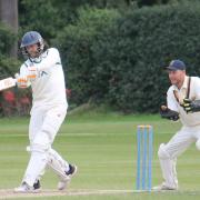 Wiltshire captain Ed Young batting during his side's seven-wicket victory over Shropshire