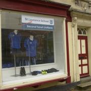 The St Laurence second-hand uniform swap-shop in Silver Street.