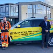 The new Critical Care car for Wiltshire Air Ambulance