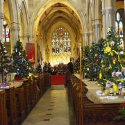 St James' Church was decked out with  70 trees for its annual Christmas Tree Festival.