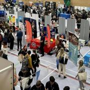 Hundreds flocked to the careers fair in October 2022