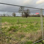 The proposed site off the A4 at Corsham