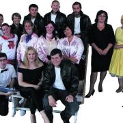 Some of the MMAD cast for grease, which opens on Thursday