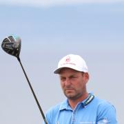 David Howell was teeing off in Denmark this morning