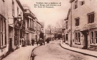 Corsham High Street in a postcard of c1900.