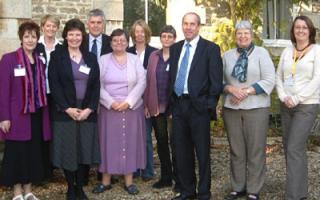 Principal Andrew Chiffers and staff of Farleigh College welcome members of Frome Chamber of Commerce
