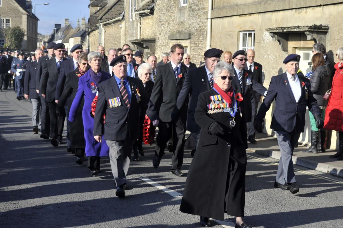 Remembrance Sunday in Corsham