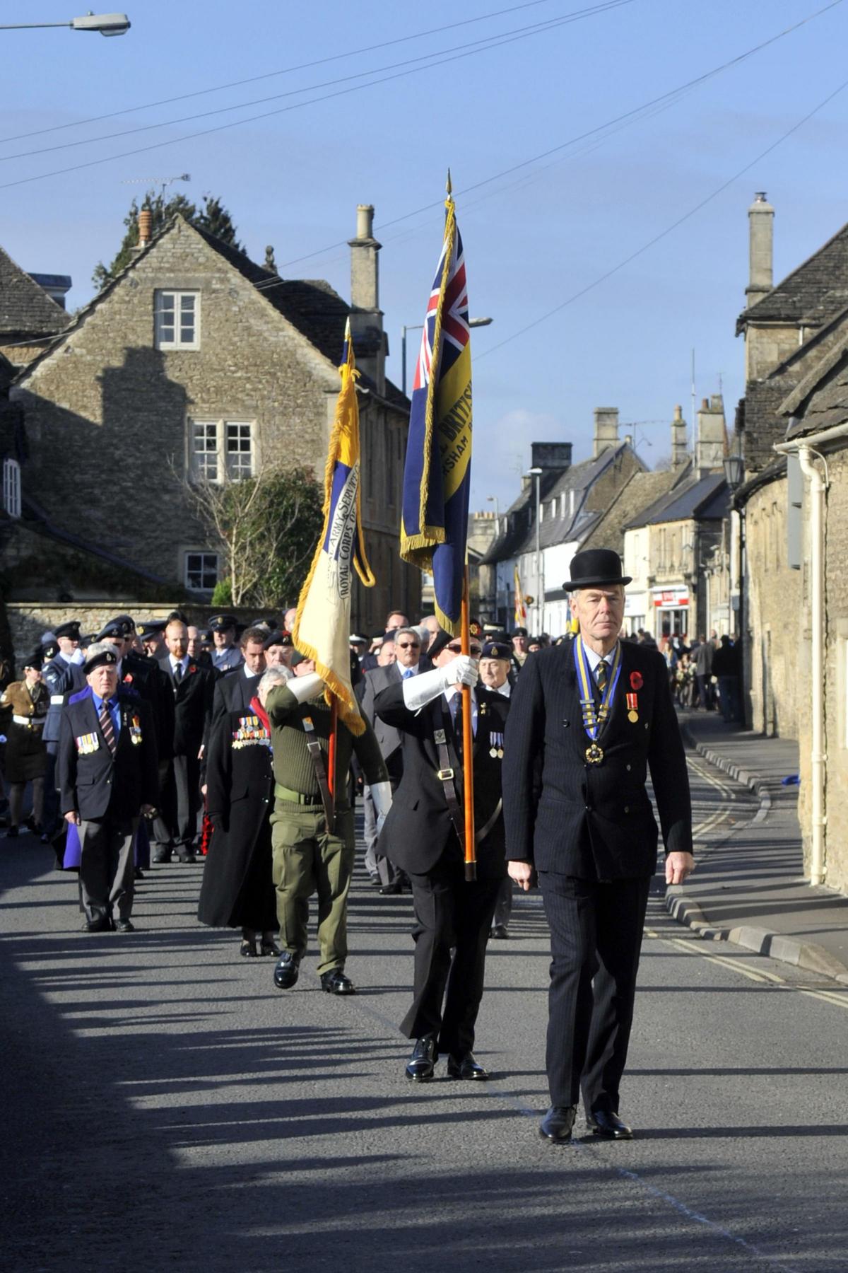 Remembrance Sunday in Corsham