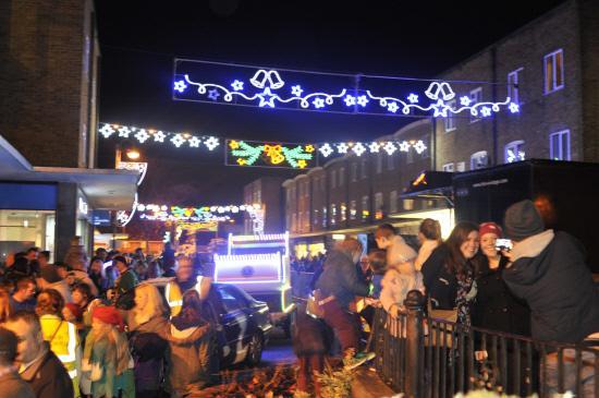 All the fun from Westbury's Christmas lights switch-on