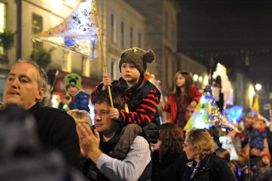 Warminster Christmast lights switch-on pictured by Glenn Phillips