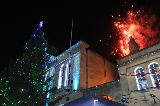 Melksham Christmas lights switch-on