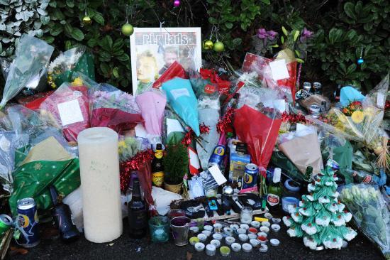 Friends create shrine to Westbury crash victims