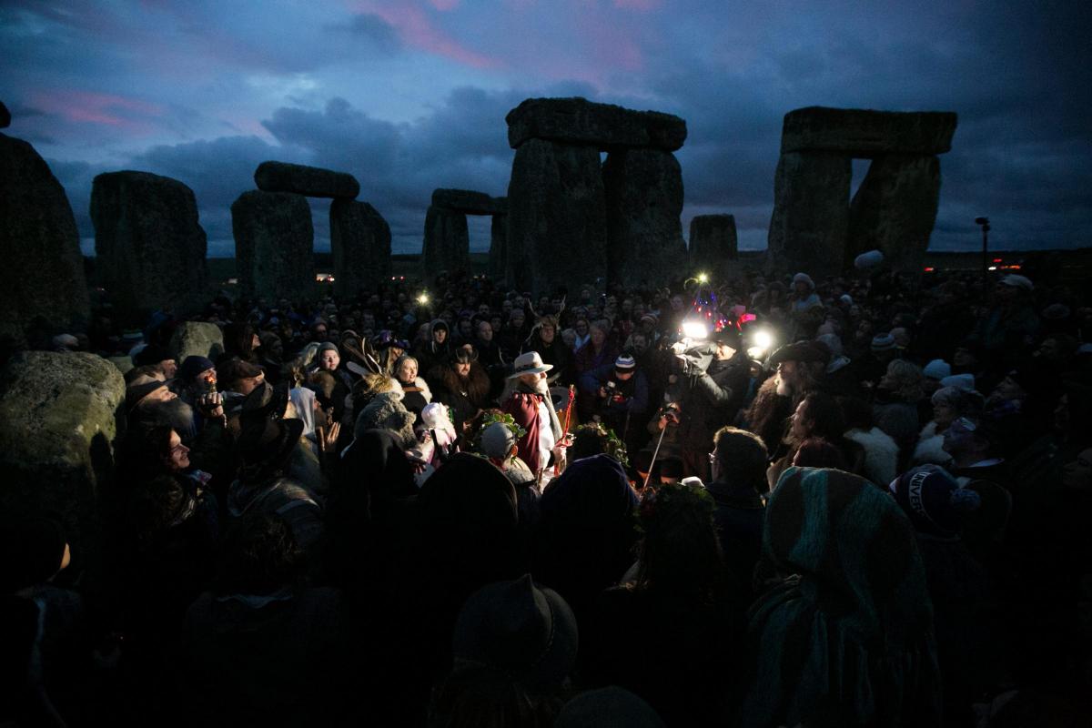Winter Solstice celebrations at Stonehenge