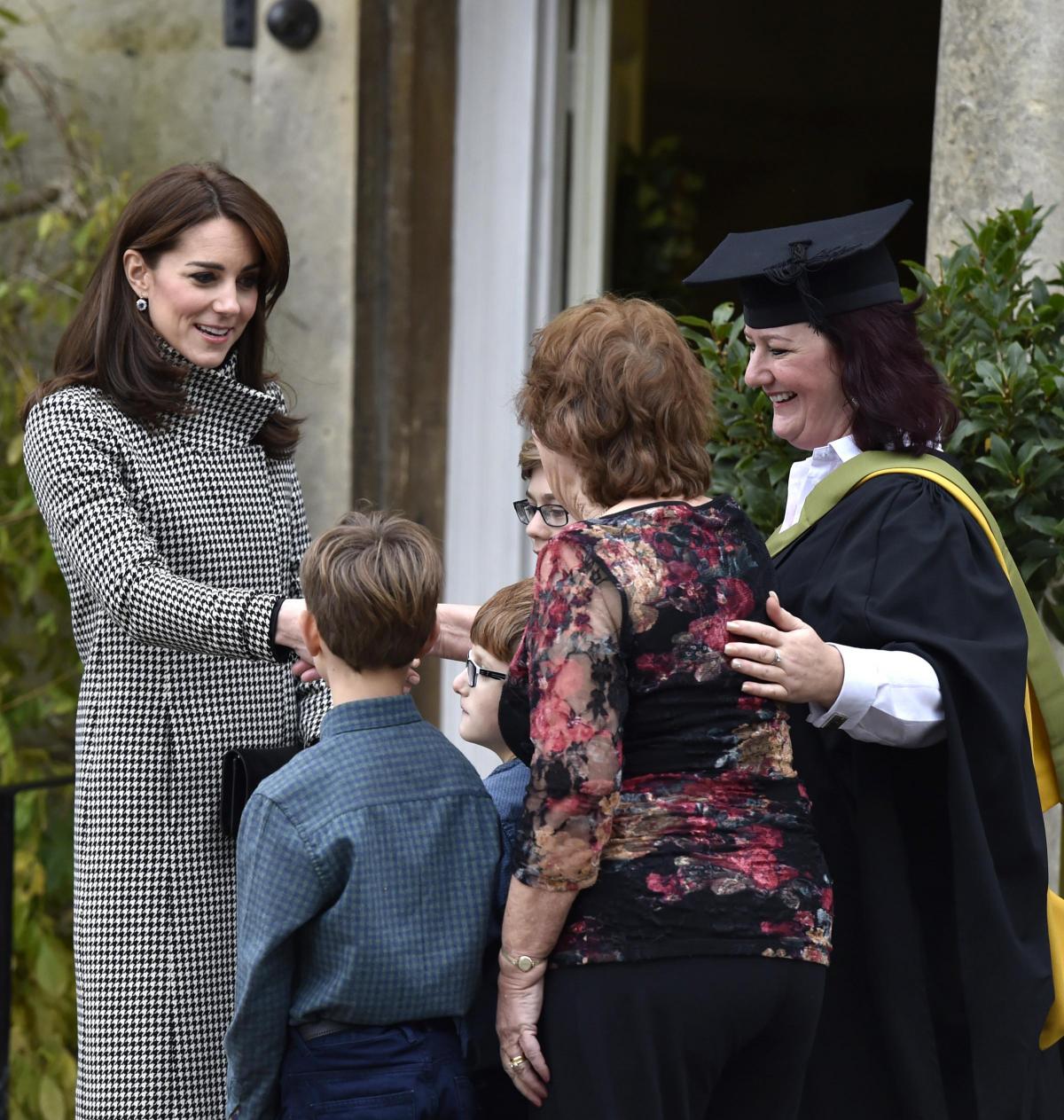 Duchess of Cambridge visits Warminster