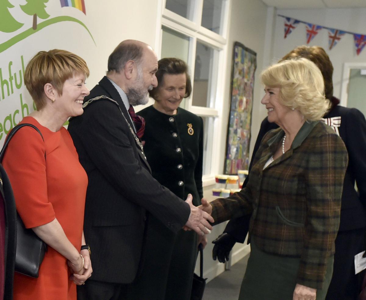 The Duchess of Cornwall opens Forest & Sandridge Church of England Primary School 