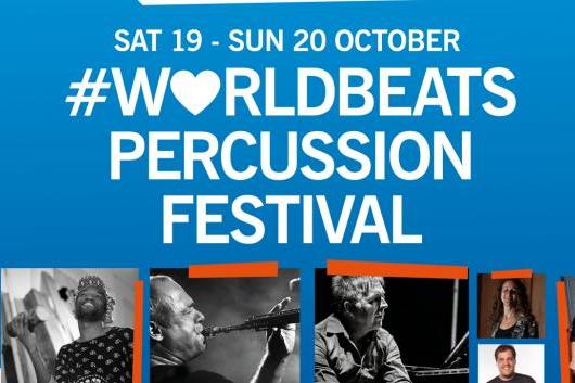 #WorldBeats Percussion Festival is at Wiltshire Music Centre this weekend