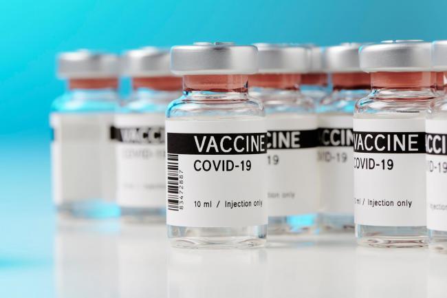 Covid vaccine vials 