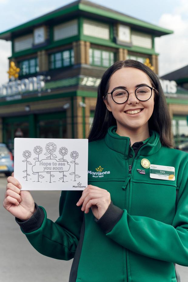 Wiltshire Times: Morrisons will be giving away half a million free postcards. (Morrisons)