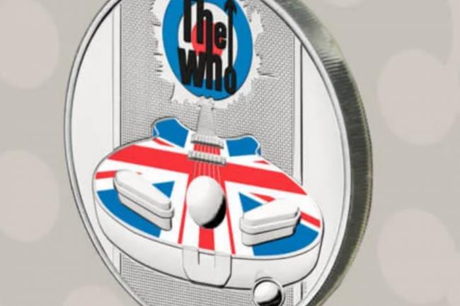 Royal Mint celebrate The Who with launch of new collectable coin. (Royal Mint)
