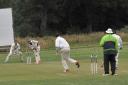 Cricket, Burbage v Sevenhampton at Sevenhampton criket club..Pic - Pradeep K -  ( Burbage ) - batting.Date 21/7/19.Pic by Dave Cox.
