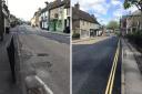 King Street, Melksham before and after