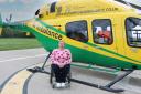 Paralympian becomes ambassador for the lifesaving charity. Photo: Wiltshire Air Ambulance.