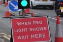 Five different sets of temporary traffic lights causing chaos on the roads