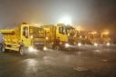 Gritters will be out and about throughout the cold snap