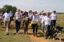 Alzheimer's Support hopes to have raised more than £10,000 from its memory walks.,