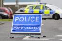 Police closed the road at Dilton Marsh following a serious crash - stock
