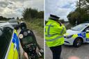 Police lying in wait for speeders in Wiltshire