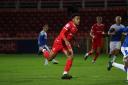 Miles Obodo netted twice for Swindon